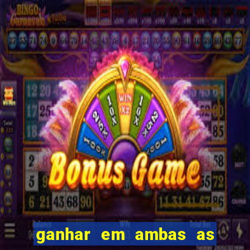 ganhar em ambas as partes do jogo